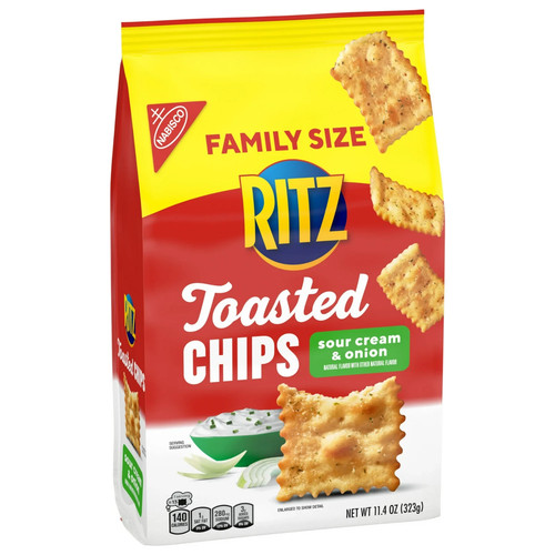 Ritz toasted chips sour cream - toasted,
